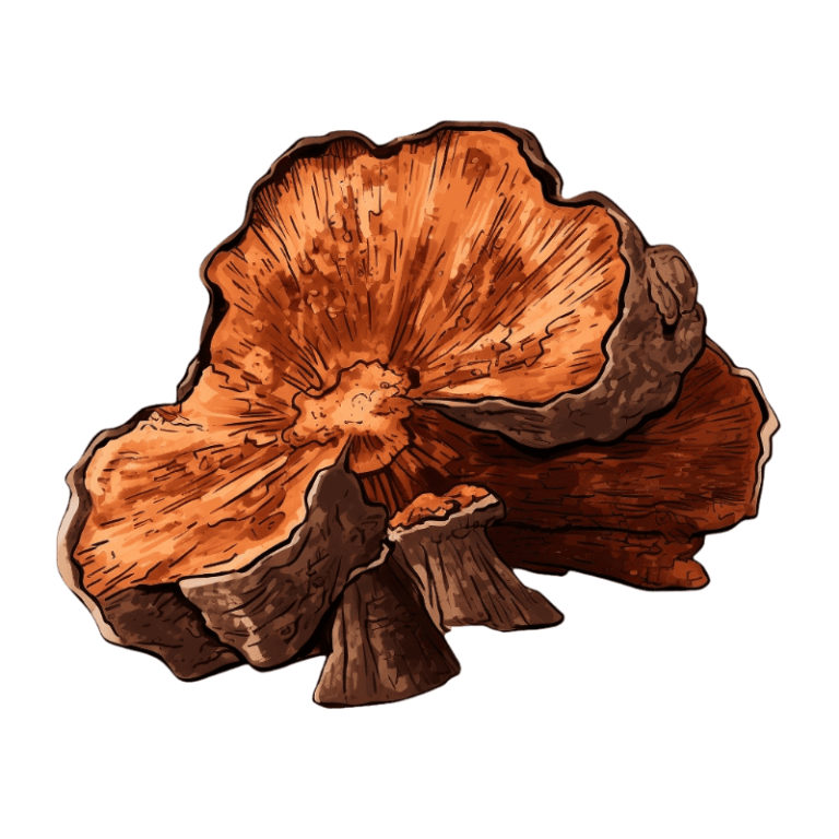 Hamvaskéreg gomba - Chaga - Inonotus obliquus