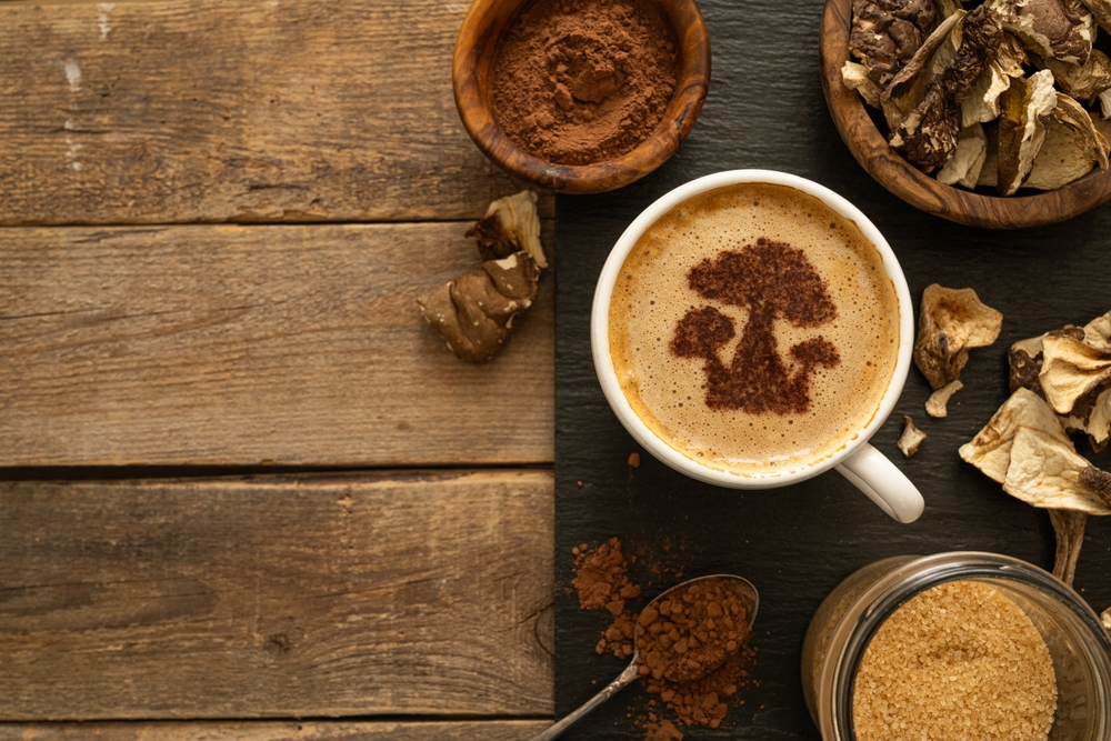 Arabika instant kávé 40% ganoderma gyógygomba kivonattal